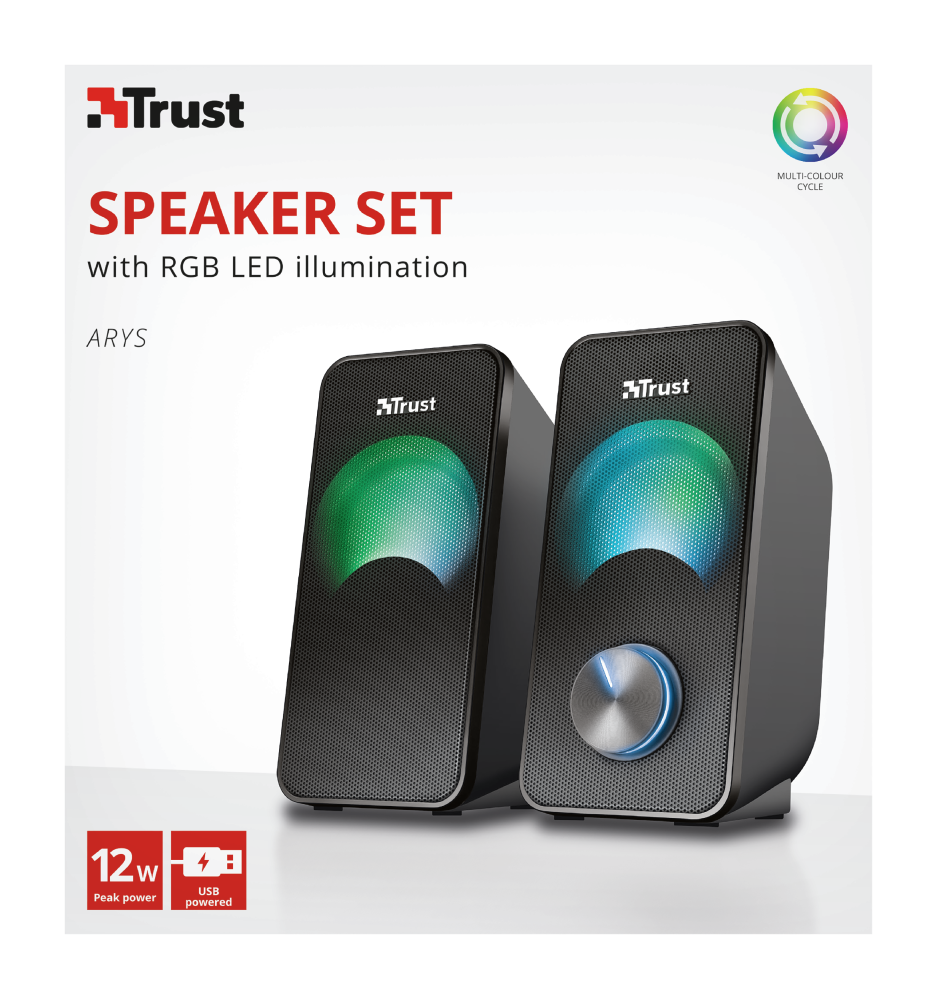 TRUST ARYS COMPACT 2.0 SPEAKER RGB v:6710381