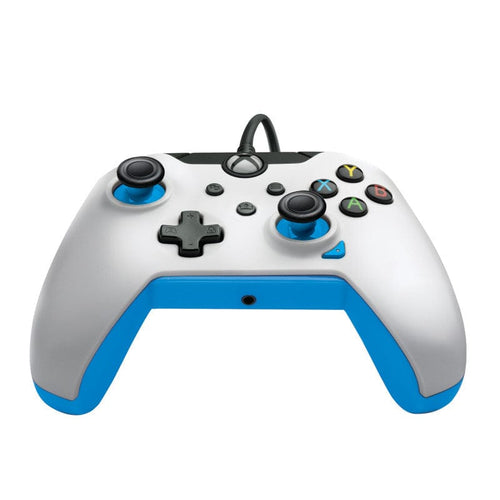 PDP Wired Controller Xbox Series X White - Ion (Blue) - Xbox Series X - Engelsk - Standard - White - Ion (Blue) v:3904327