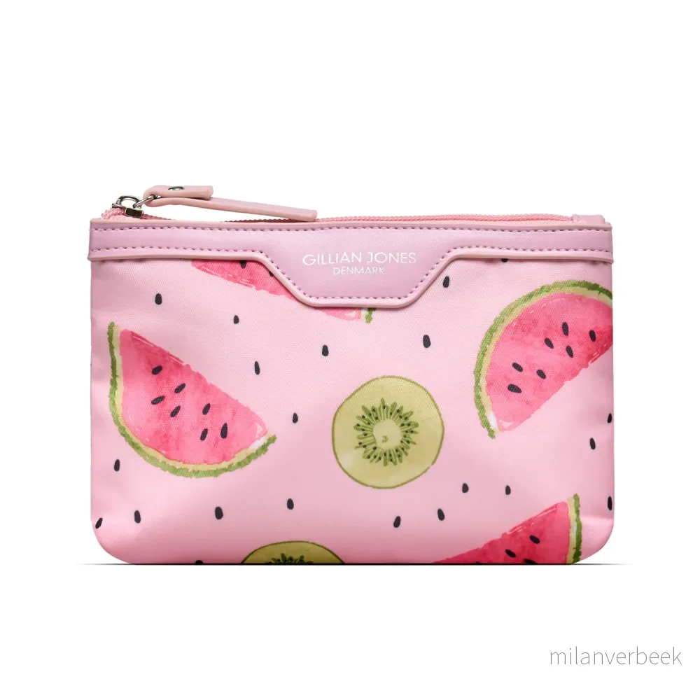 Gillian Jones - Urban Travel sminkeveske - Vannmelon og kiwi - L19 × H13 × W2 CM v:2593566