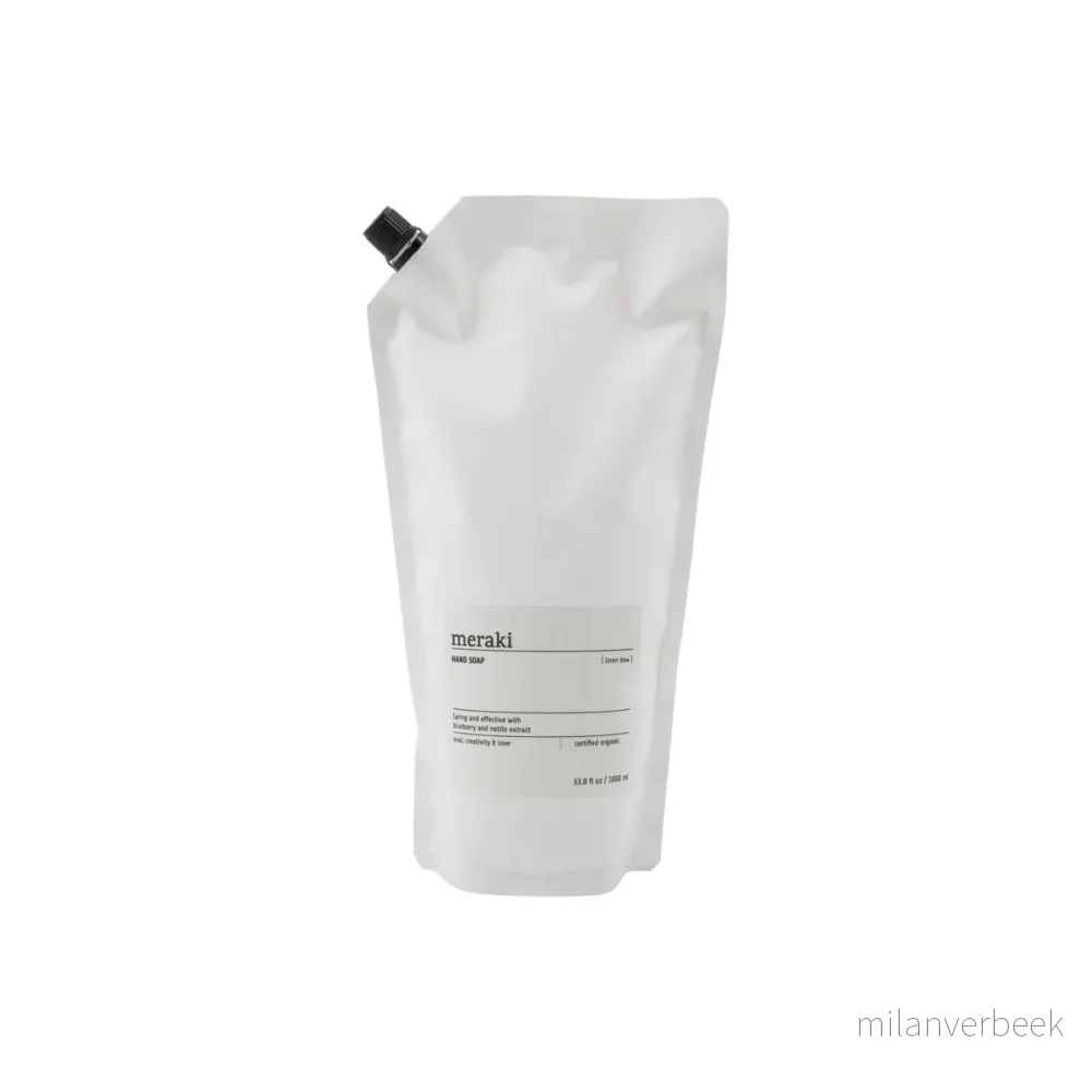 – Hand soap, Linen dew refill – l: 16 cm, w: 10 cm, h: 29 cm v:6832741