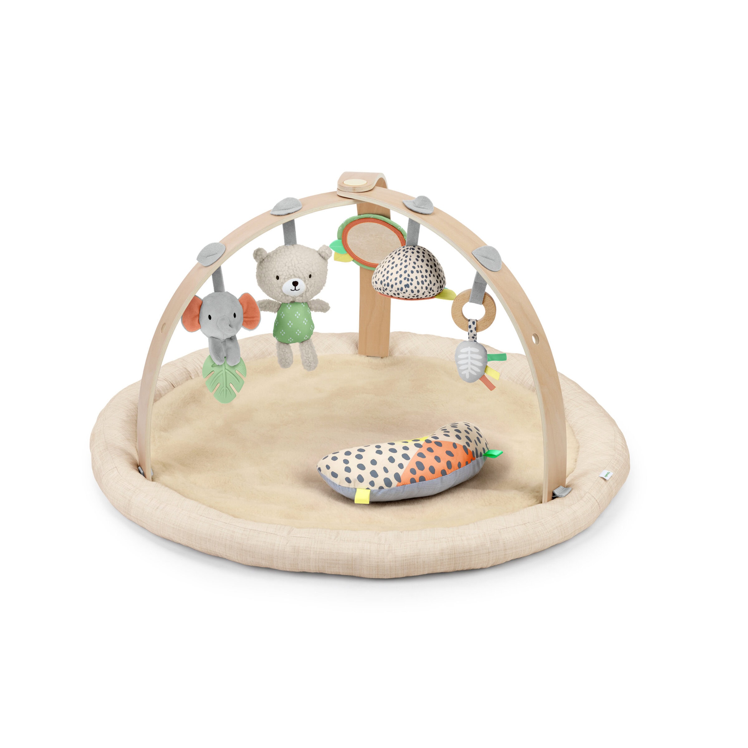 Ingenuity - Every Season™ Plush Lambswool Play Gym - (IN-16969) - Gratis frakt v:4313557