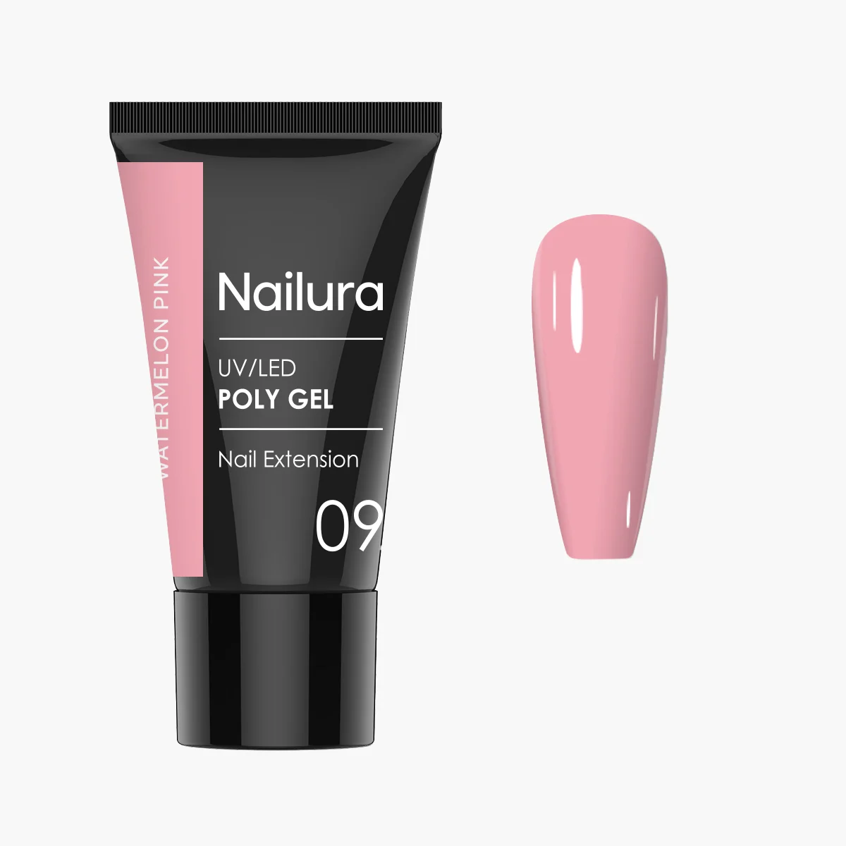 Nailura – Poly Gel 9 – Watermelon Pink – 30 ml – Watermelon Pink v:4164482
