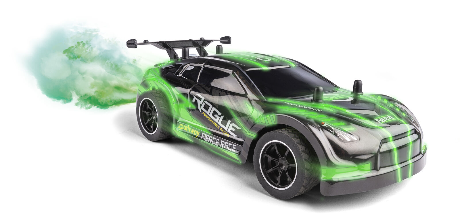 Speed Car - R/C Rogue Racer with Light & Smoke, 1:18 (41537) v:6685866