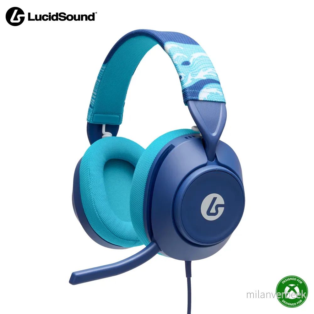 PowerA - LucidSound LS10X Gen 2 Wired Gaming Headset - Aqua Wave v:6426706