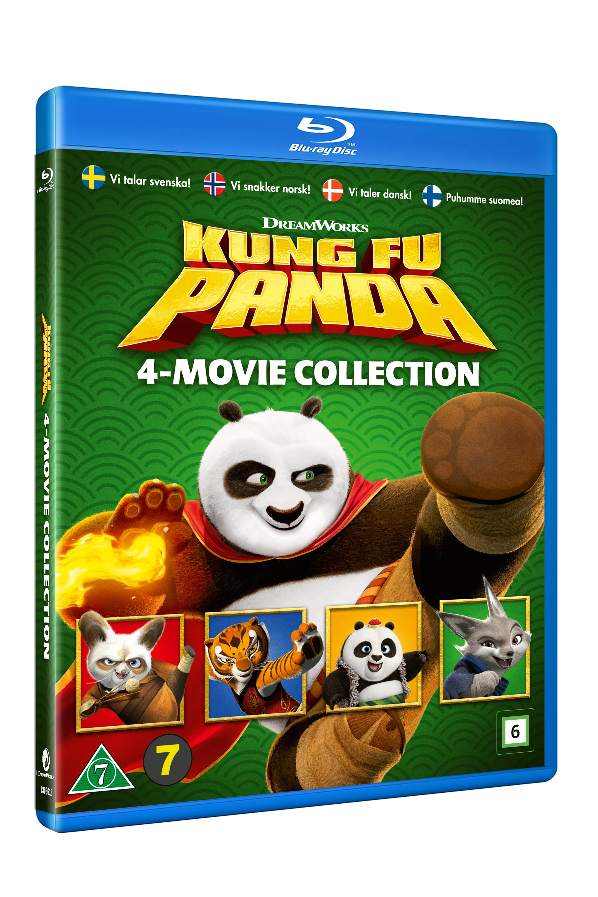KUNG FU PANDA BOX 1-4 v:4238316
