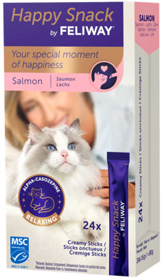 Happy Snack by Feliway – Salmon – 24x15g v:7823691