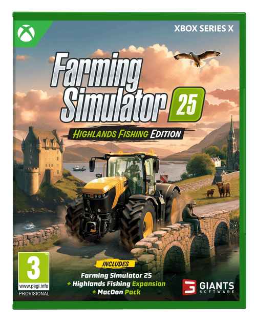 Farming Simulator 25: Highlands Fishing Edition - Xbox Series X - Engelsk - Standard v:9707614