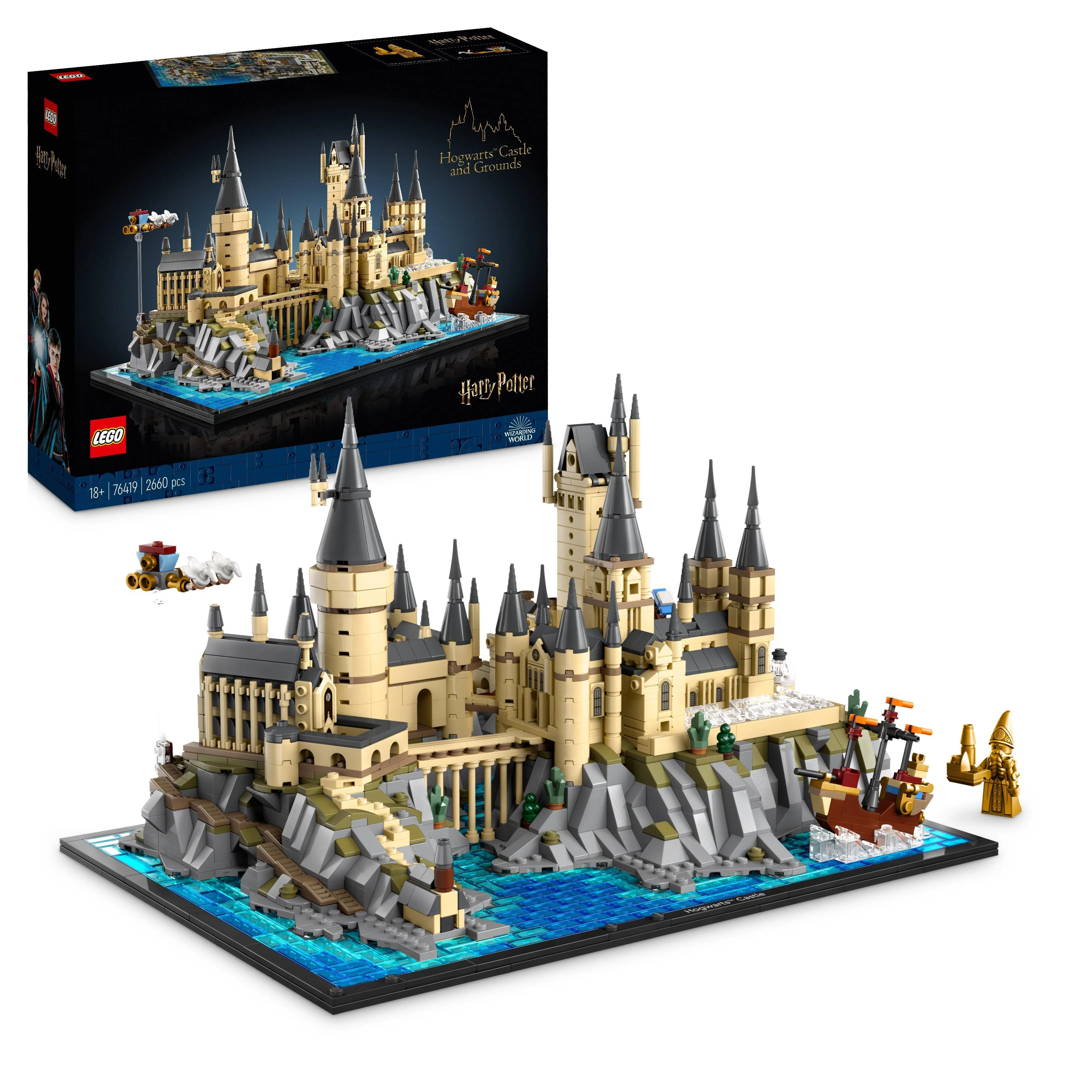 LEGO - Harry Potter - Galtvortborgen med hageanlegg (76419) - Gratis frakt v:9824277
