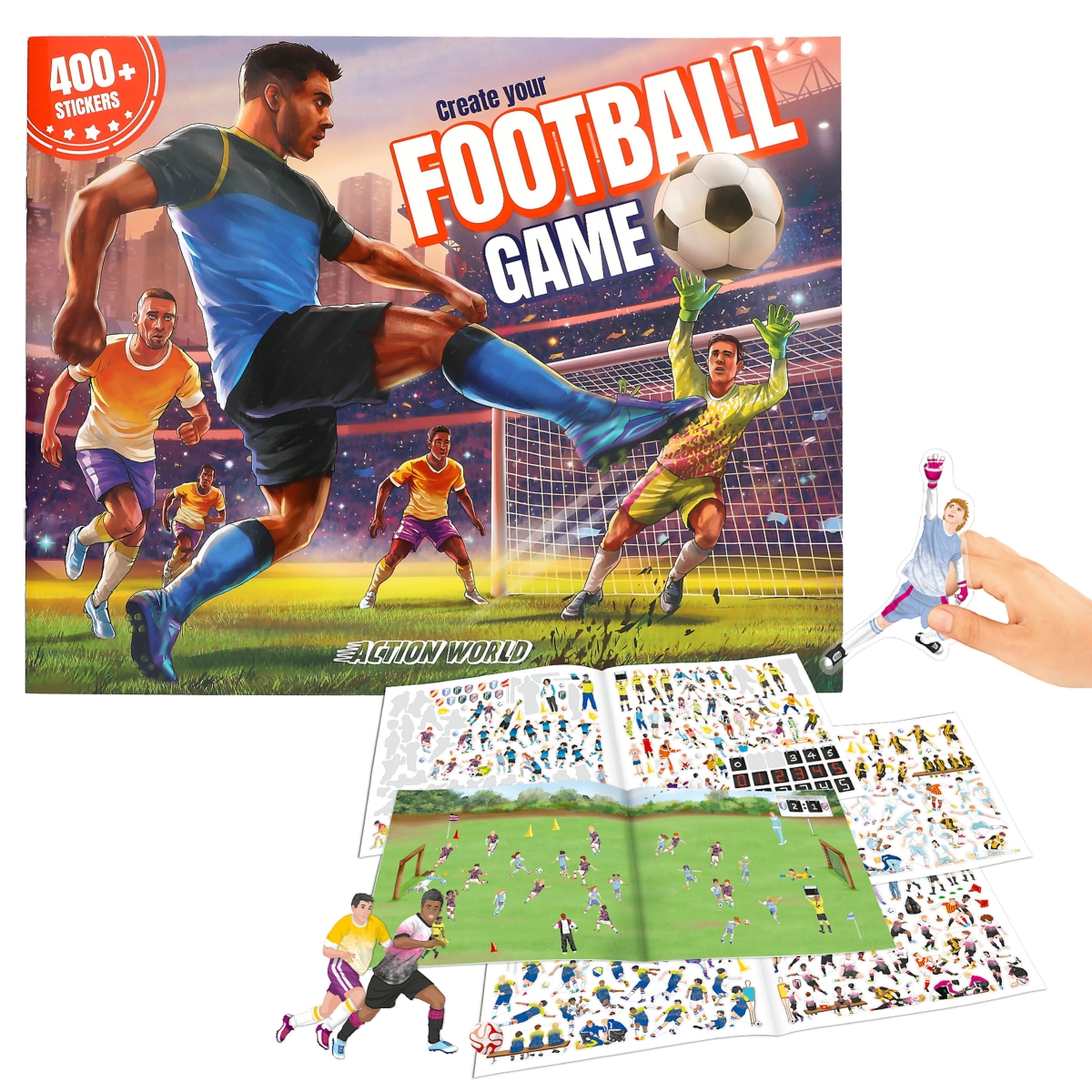 Create Your – Klistermerkebok v:9279454