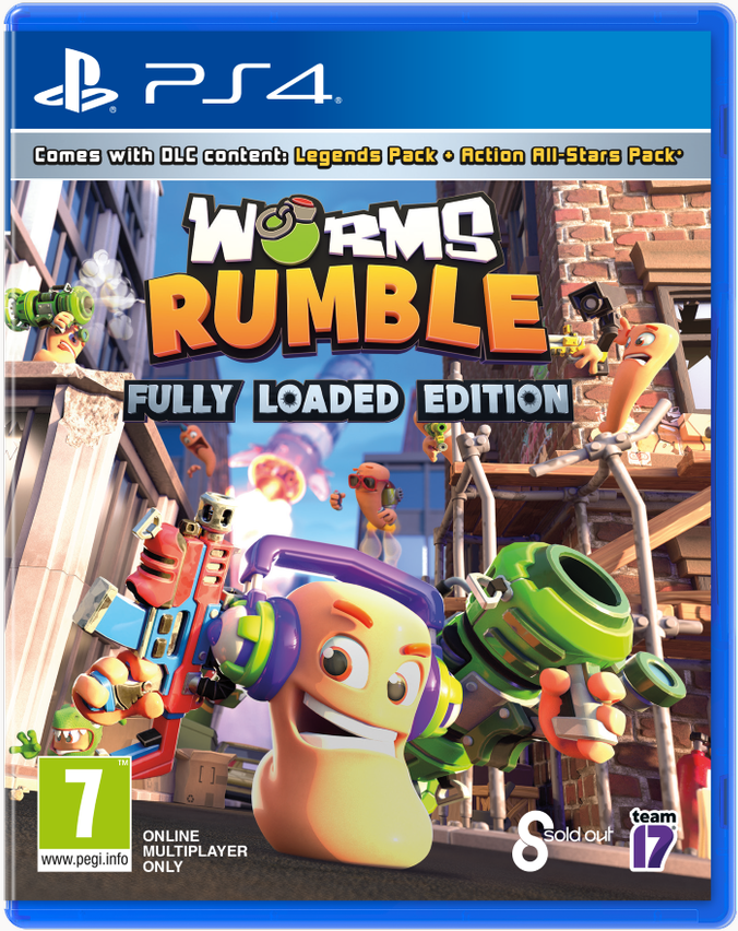 WORMS RUMBLE - PlayStation 4 - Engelsk - Standard v:1586733
