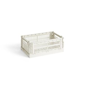 HAY – Colour Crate S Oppbevaringskasse (Brutt Hvit) – Off White – S v:9949123