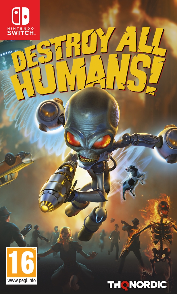 Destroy All Humans - Nintendo Switch - Engelsk - Standard v:4915484