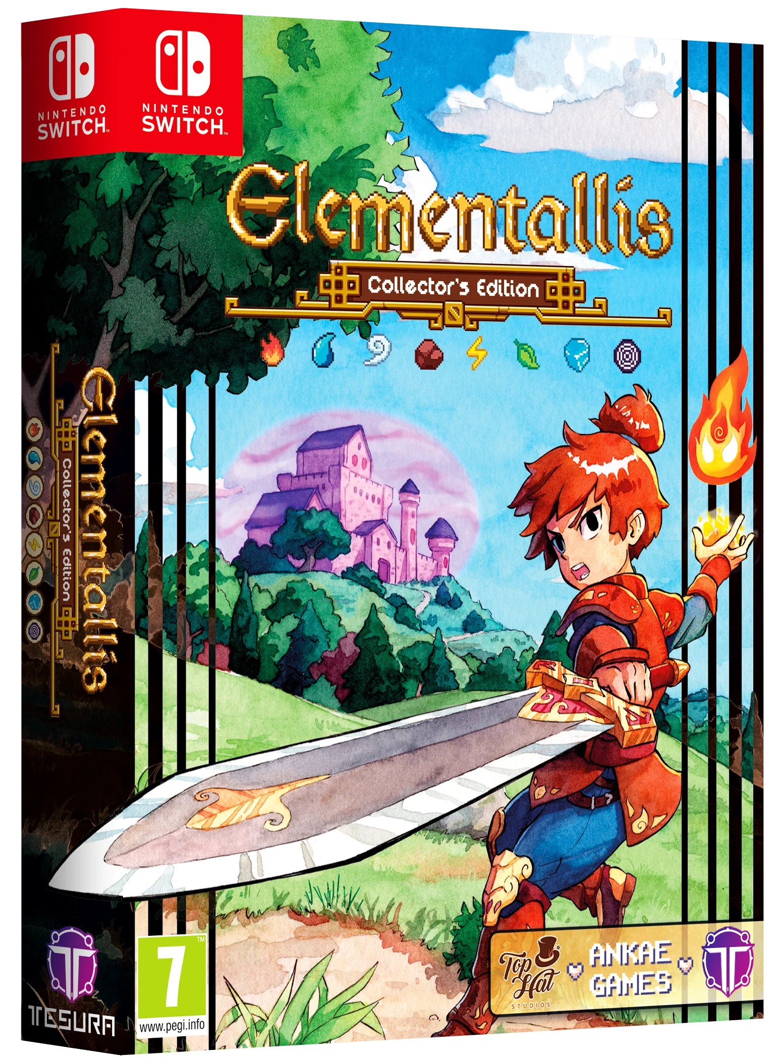 Elementallis Collector's Edition - Nintendo Switch - Engelsk - Collector's Edition - Gratis frakt v:6327510
