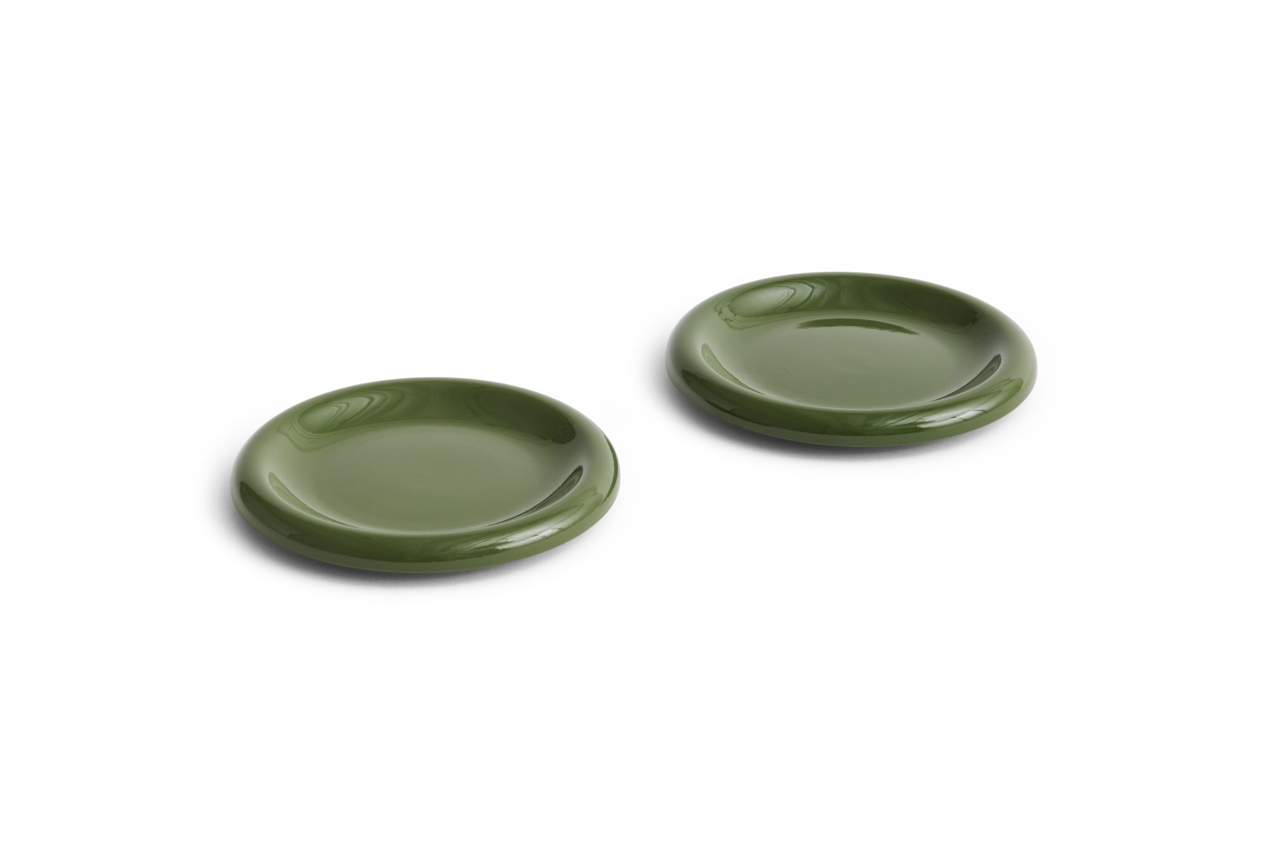 HAY - Barro Tallerken Ø18 cm - 2 stk. (Grønn) - Green v:1941533