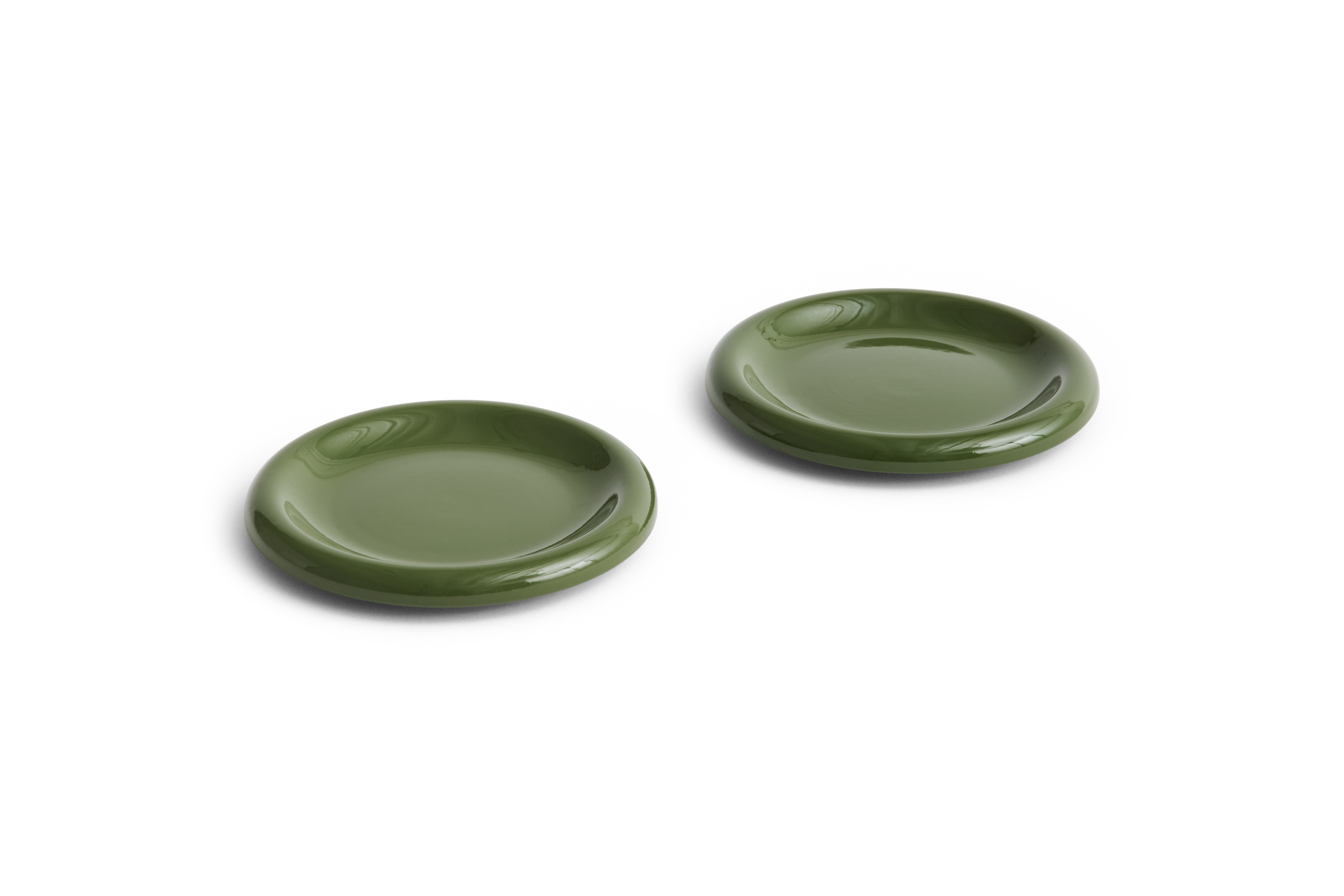 HAY - Barro Tallerken Ø18 cm - 2 stk. (Grønn) - Green v:1941533