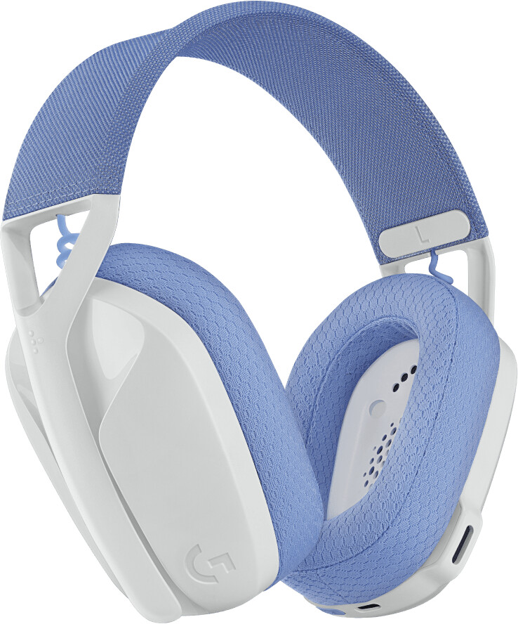 Logitech - G435 Lightspeed Wireless Gaming Headset - White - White - Gratis frakt v:4370911