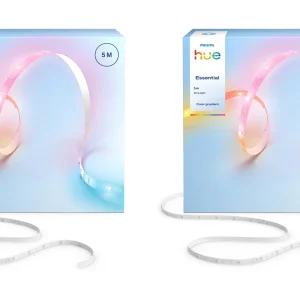 Philips Hue Essential LED Strip 5m (2-Pack) – RGBIC Smart Lightstrip – Gratis frakt v:1268883 Philips Hue Essential LED Strip 5m (2-Pack) – RGBIC Smart Lightstrip – Gratis frakt v:1268883