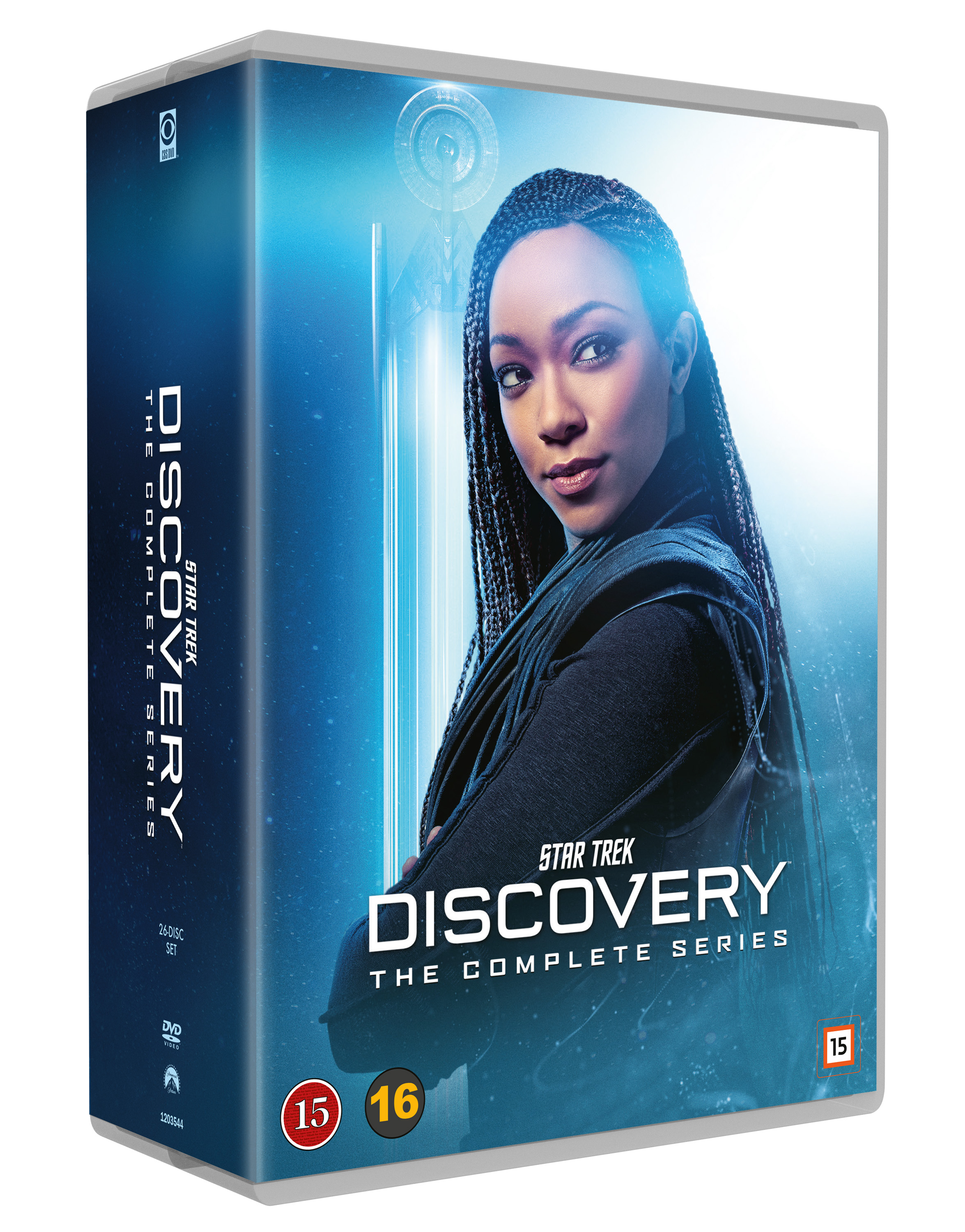 STAR TREK: DISCOVERY THE COMPLETE SERIES - Season 1/Season 2/Season 3/Season 4/Season 5 - DVD - Standard - Gratis frakt v:9337380