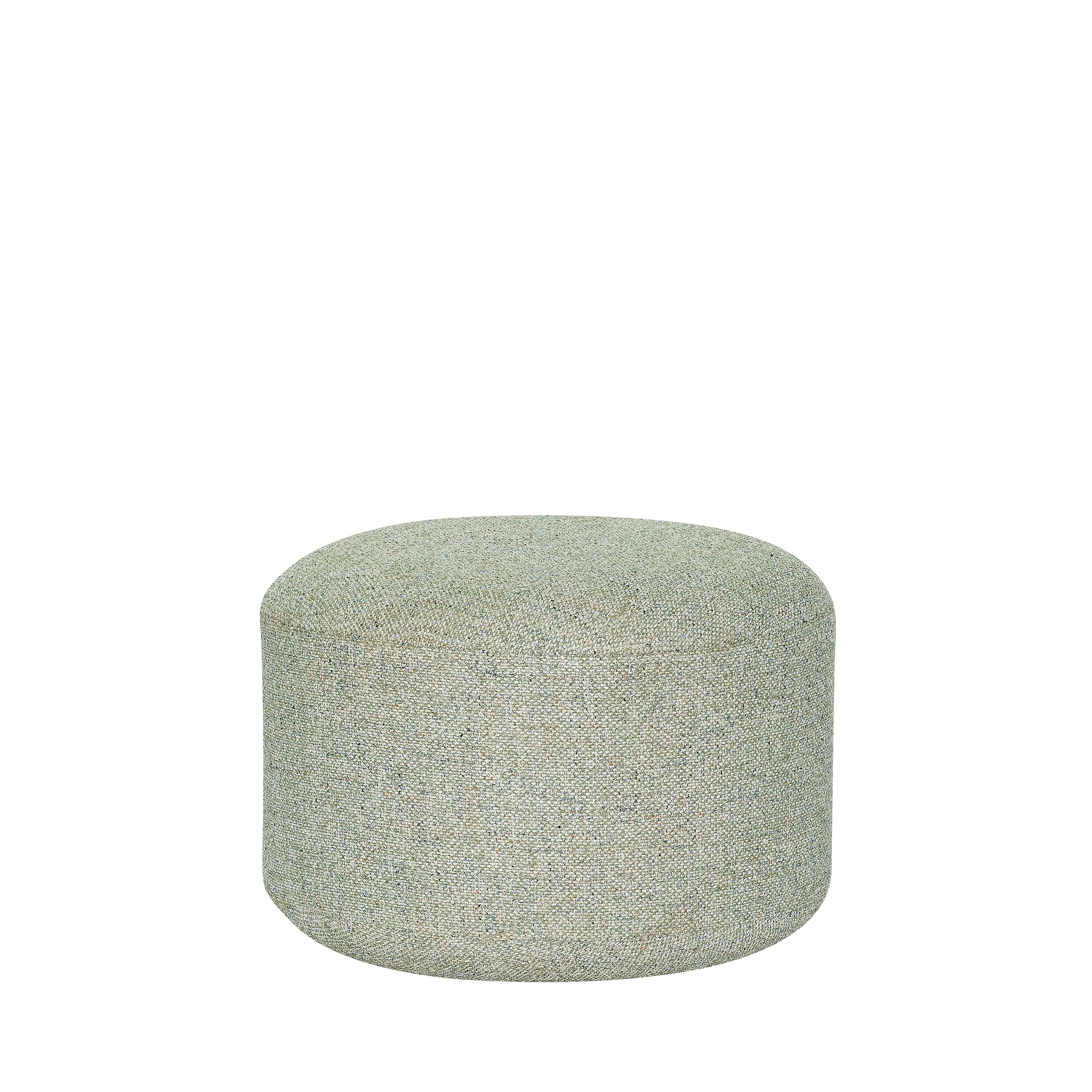 Hübsch - Marshmellow Pouffe - Light green - Small ø52xh36cm - Gratis frakt v:6241916