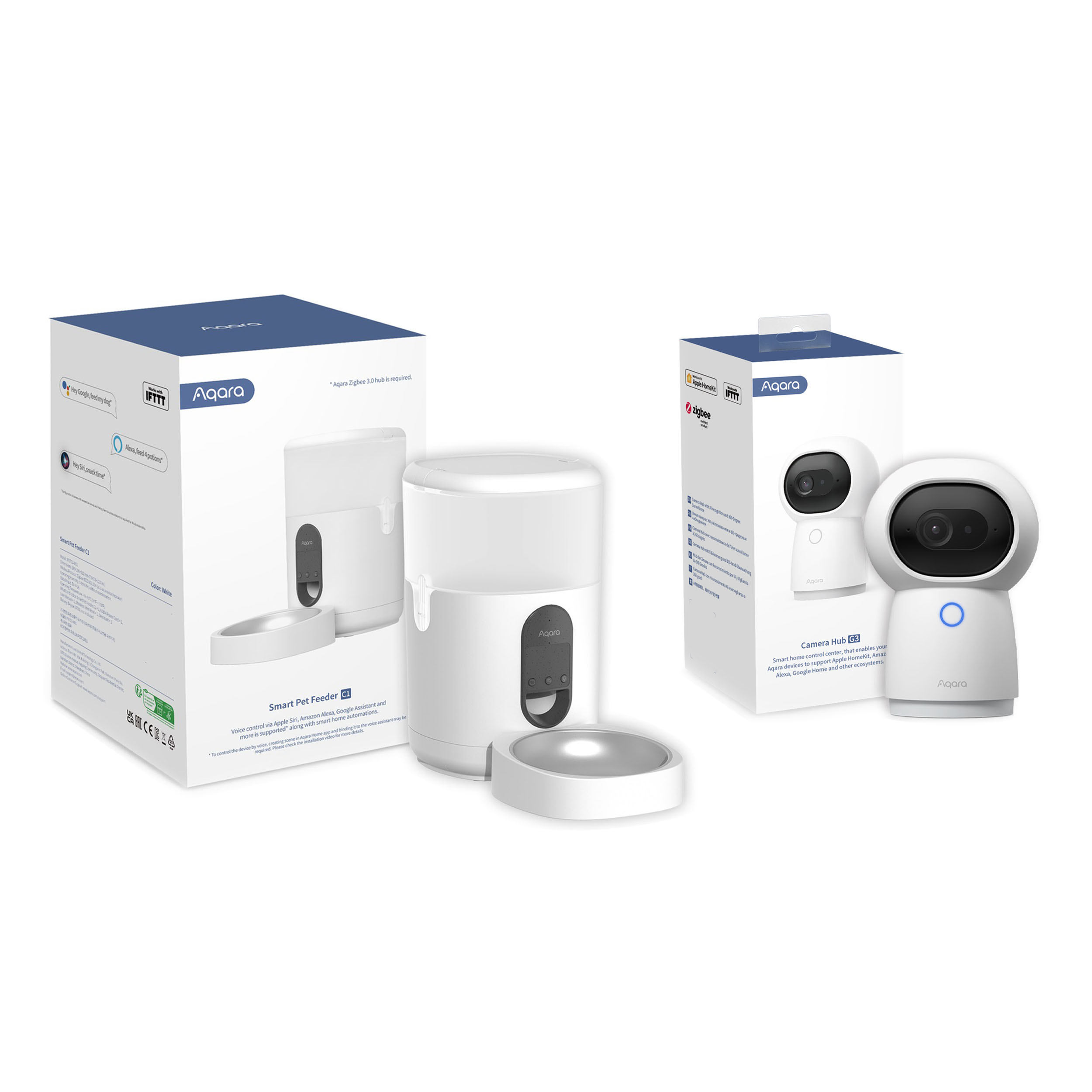 Aqara – Pet Feeder C1 – Automatisk fôringsautomat for dine kjæledyr+Camera Hub G3 – Gratis frakt v:8647025 Aqara – Pet Feeder C1 – Automatisk fôringsautomat for dine kjæledyr+Camera Hub G3 – Gratis frakt v:8647025