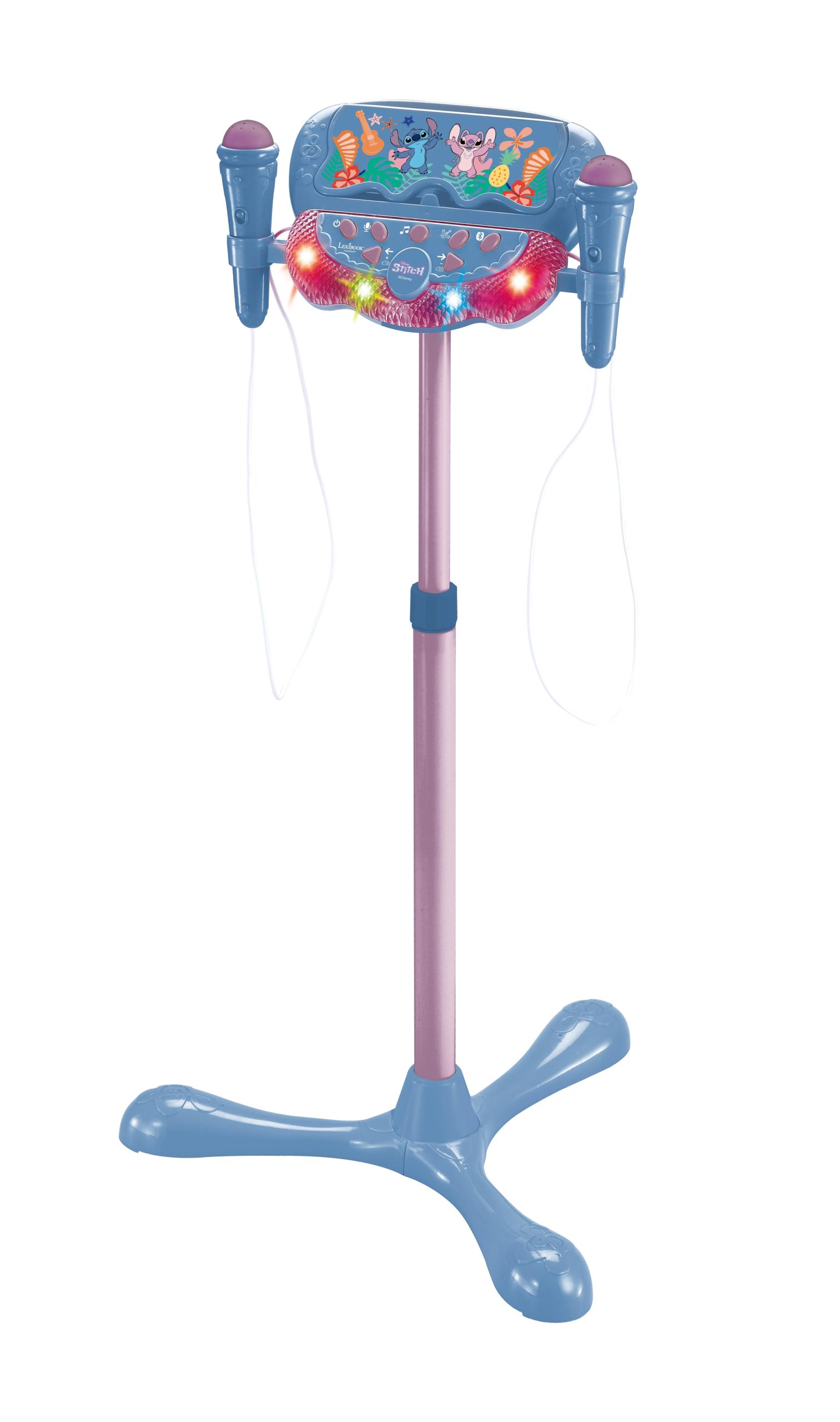 Lexibook - Stitch Adjustable Stand with 2 Mic (S160D) - Gratis frakt v:9231769