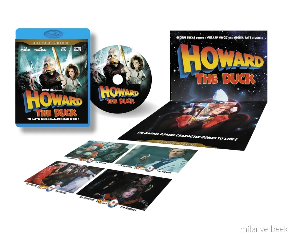 Howard The Duck - George Lucas Presents - A Cult Classic Movie - Blu-Ray - Limited Edition v:4874281