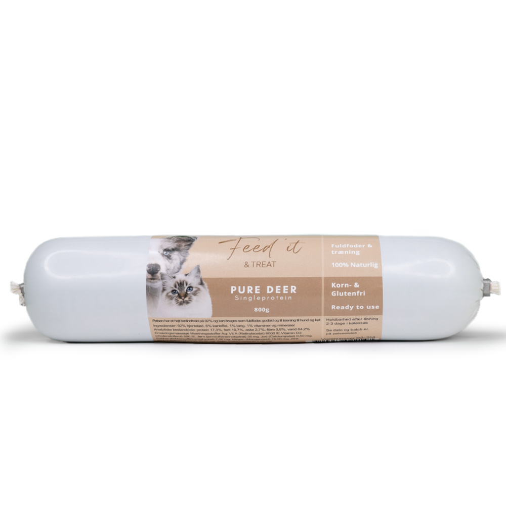 Feed'it & Treat - Pure Deer - 800g v:9539069