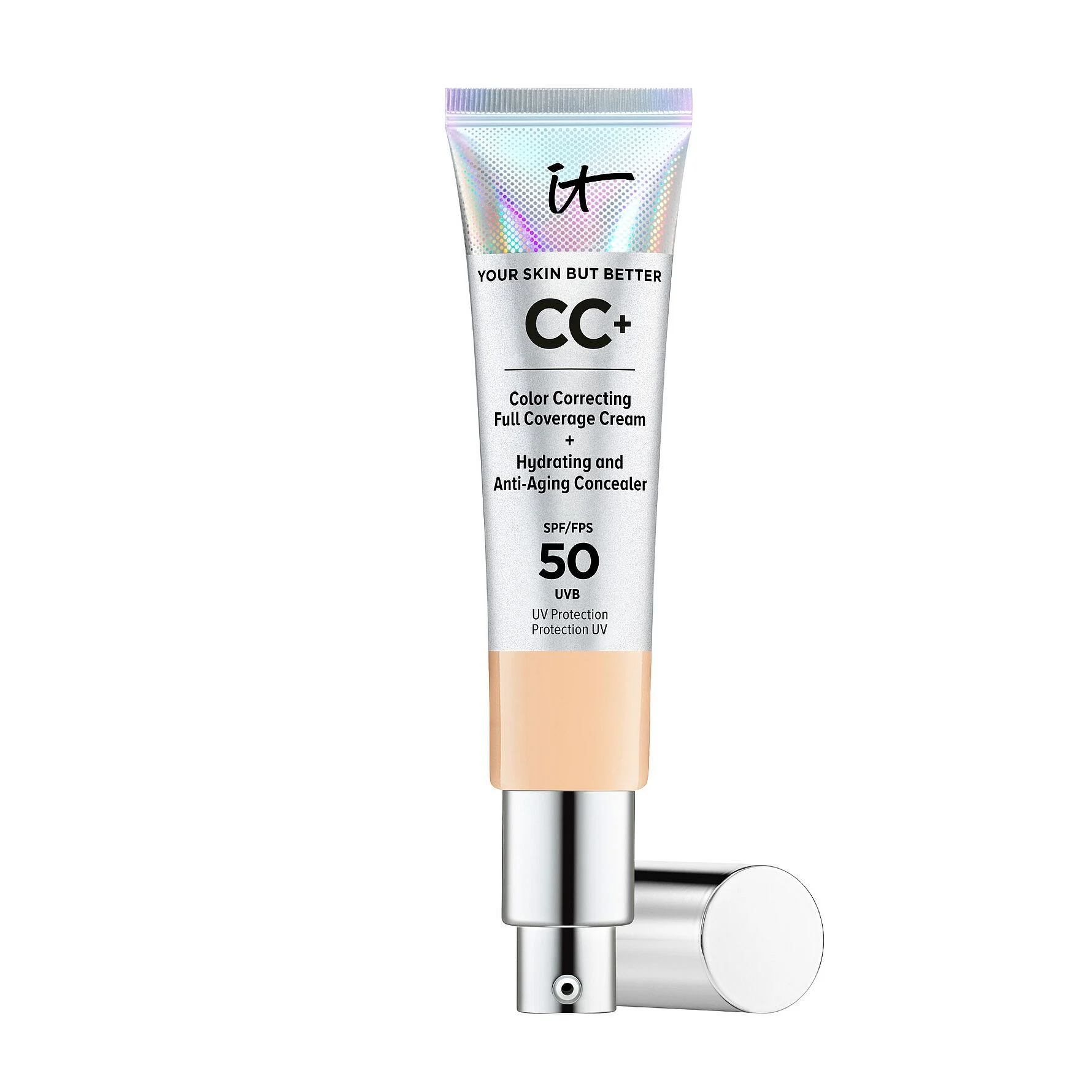 IT Cosmetics - CC+ Foundation SPF 50 - Light Medium - Light Medium v:7791414