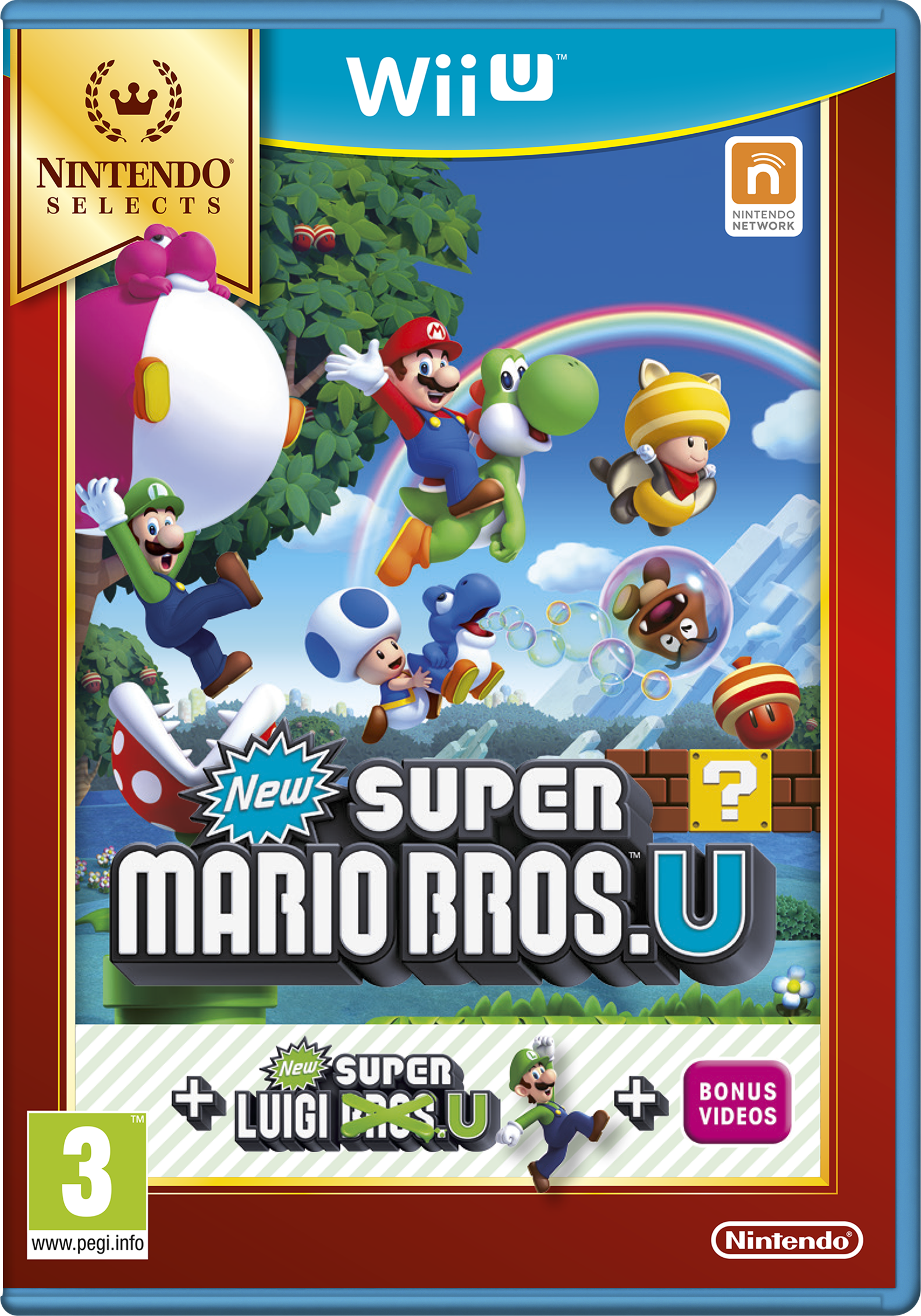 New Super Mario Bros. and Luigi U (Selects) - Gratis frakt v:2324223