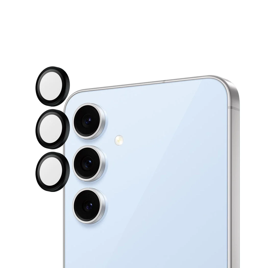 PanzerGlass Hoops - Camera Lens Protector - Samsung Galaxy S24 FE - Black v:4654347