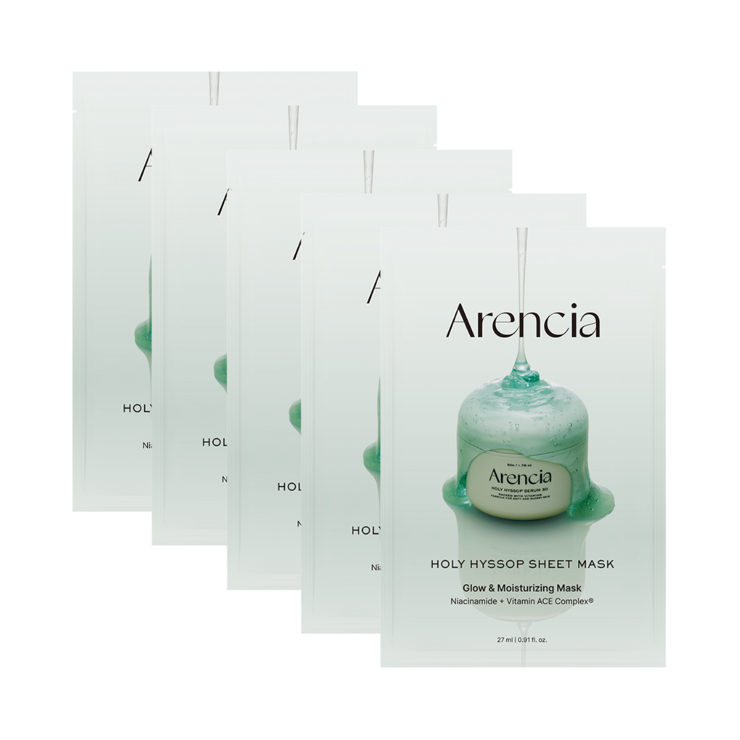 Arena - Holy Hyssop Sheet Mask - 5 pcs. v:8112985