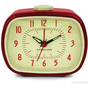 Retro Alarm Clock + Red (AC08-R-EU) v:2098784