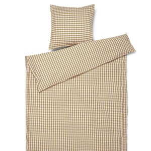 Juna – Bæk&Bølge Sengetøy – Karamell/Offwhite – 140×200 cm – Gratis frakt v:3535006 Juna – Bæk&Bølge Sengetøy – Karamell/Offwhite – 140×200 cm – Gratis frakt v:3535006