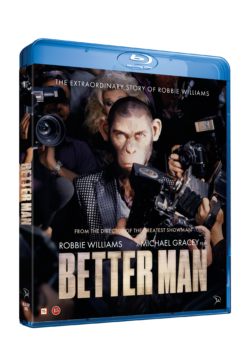 BETTER MAN (Robbie Williams) - Blu-Ray - Standard v:3676447