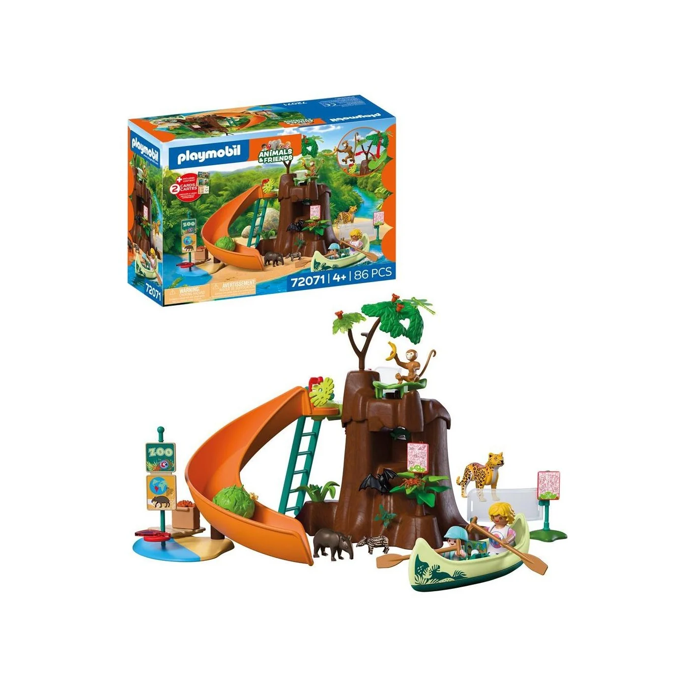 PLAYMOBIL – Zoo: Jungle Adventure (72071) – Gratis frakt v:4559671