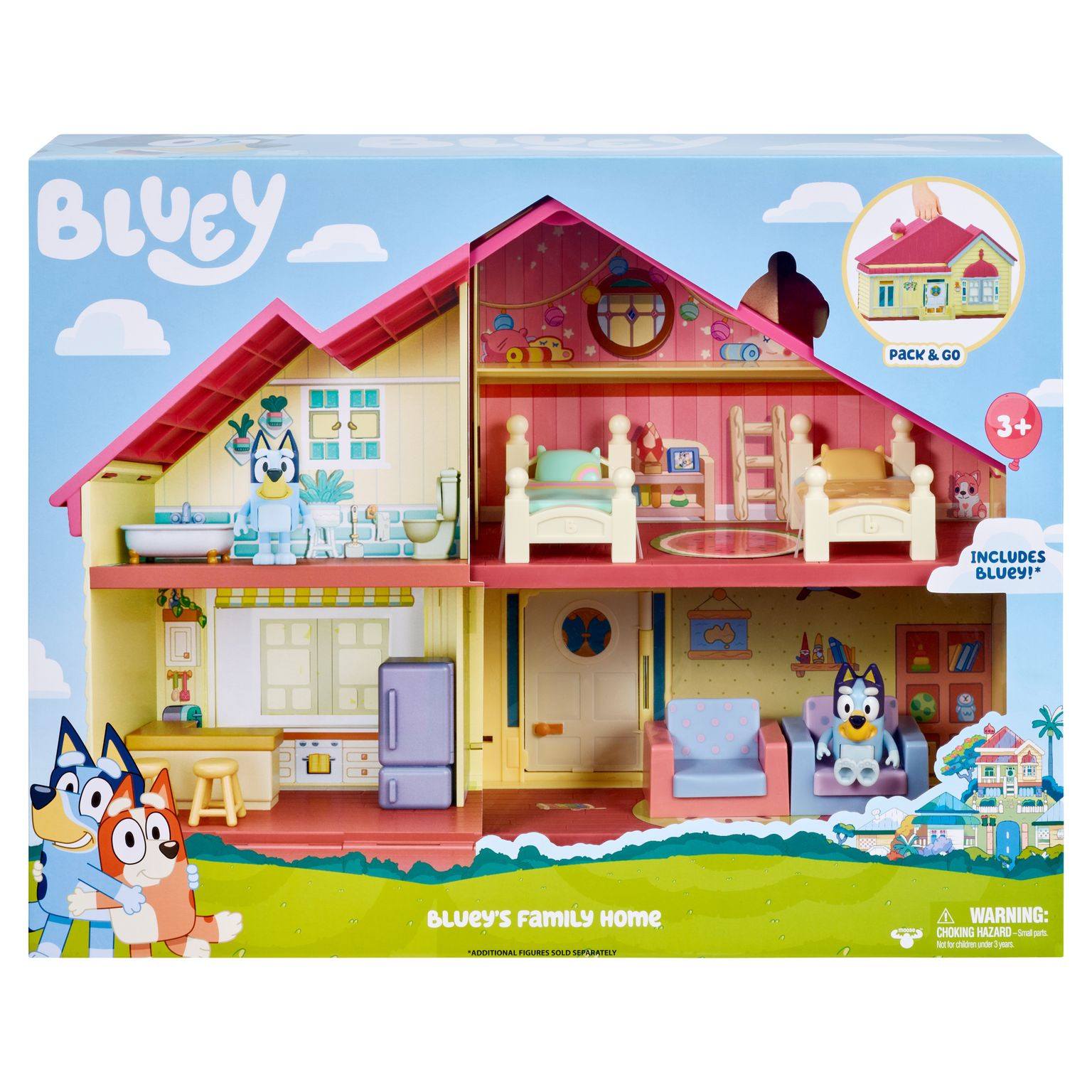 Bluey – Family Home (90104) – Gratis frakt v:5572521