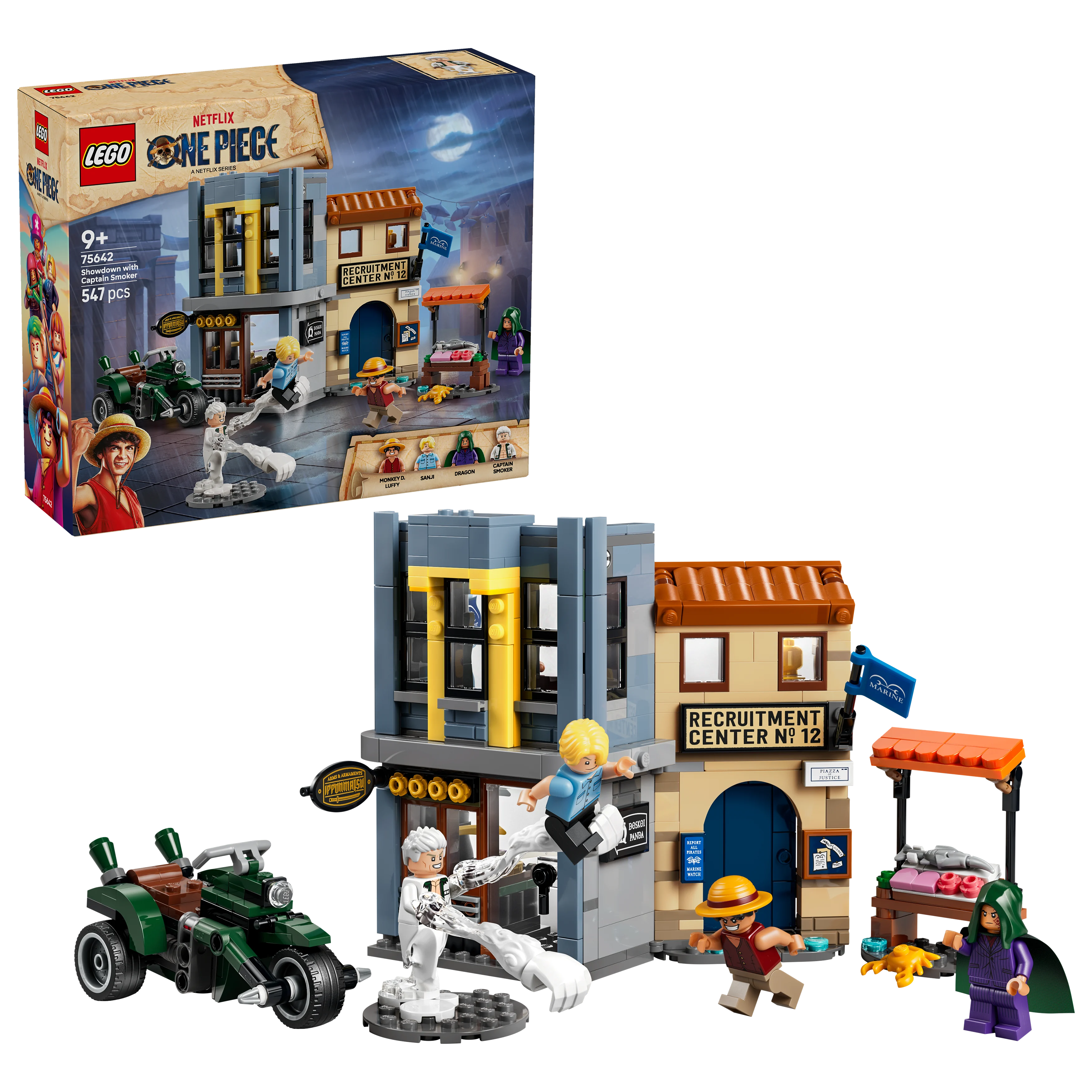 LEGO - ONE PIECE - Oppgjør med kaptein Smoker (75642) - Gratis frakt v:2577310