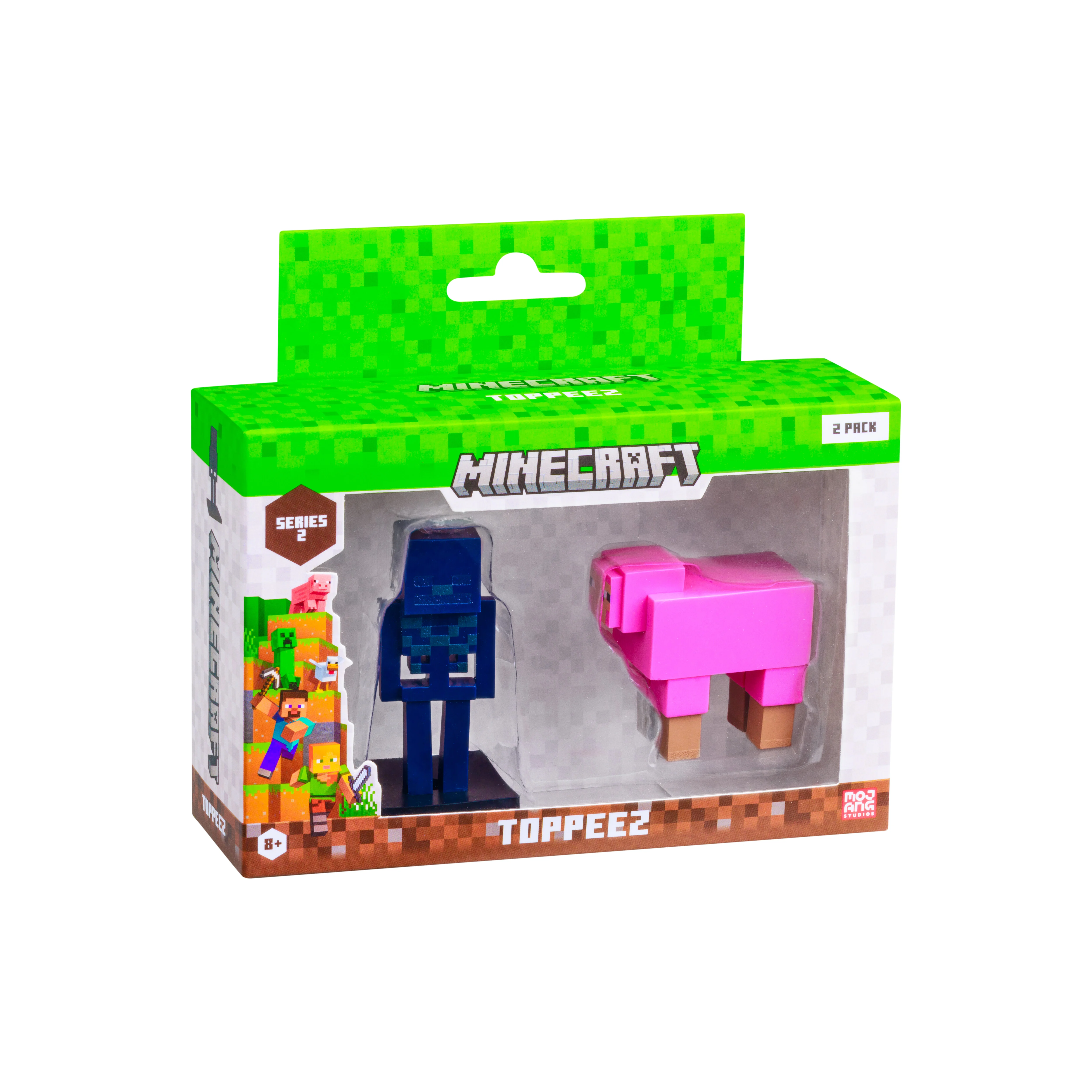 Minecraft – 3D 6 cm Figure 2 pack S2 – Drowned and Pink Sheep – Drowned and Pink Sheep – Minecraft v:7442837 Minecraft – 3D 6 cm Figure 2 pack S2 – Drowned and Pink Sheep – Drowned and Pink Sheep – Minecraft v:7442837