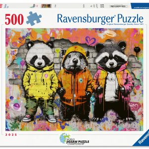 Ravensburger – Dyregraffiti 500p v:8013798