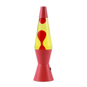iTotal – Spaceship LED Lava Lamp – Pink base, yellow liquid and red wax (XL3333) v:6000899 iTotal – Spaceship LED Lava Lamp – Pink base, yellow liquid and red wax (XL3333) v:6000899