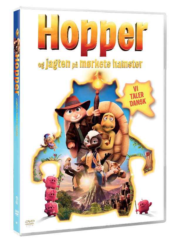 Hopper - Og Jagten På Mørkets Hamster - Hopper et le hamster des ténèbres - DVD - Standard v:3330172