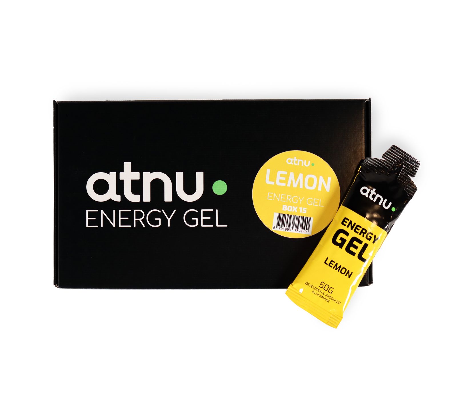 Atnu - Energy Gel Lemon Box - 15 pcs v:1492246