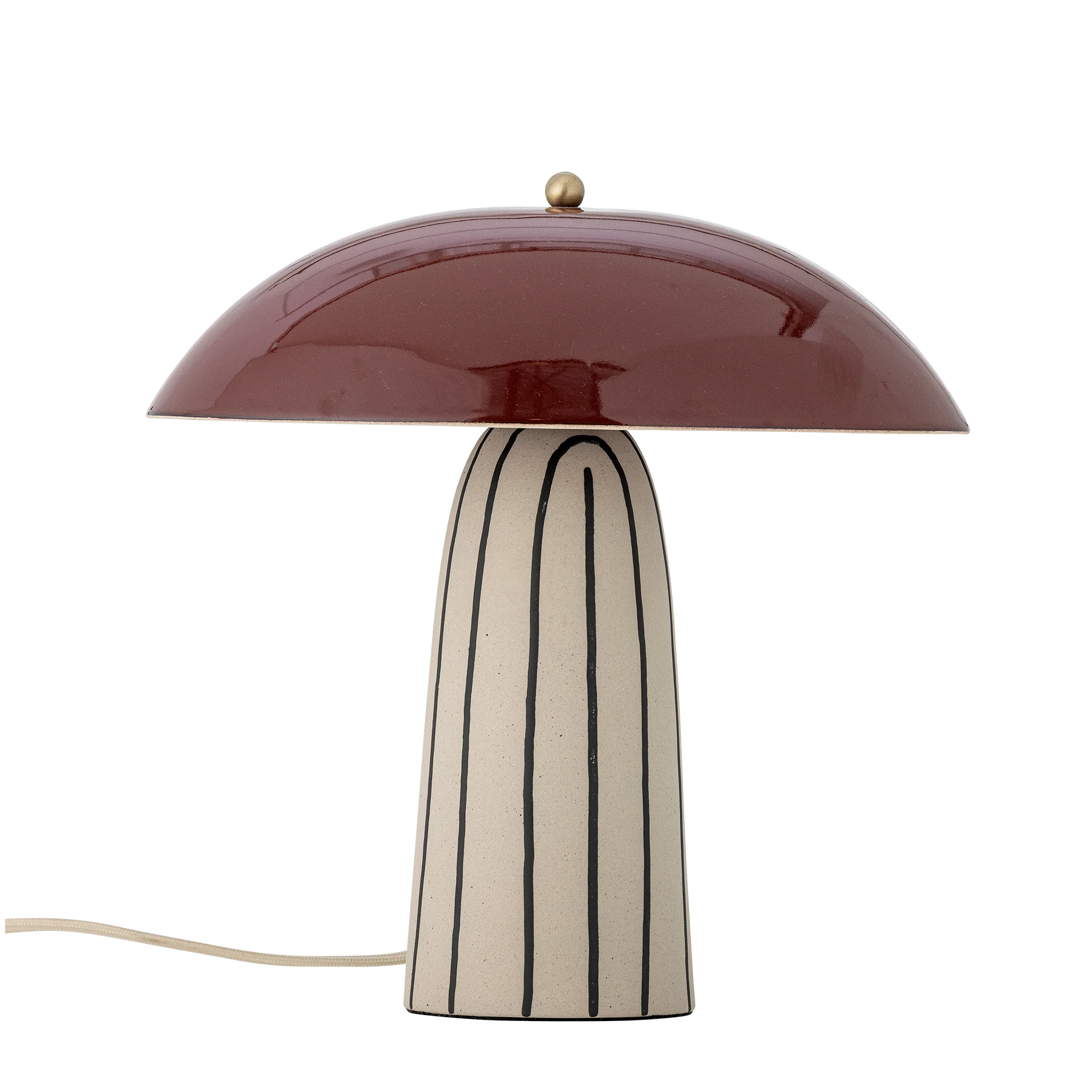 Bloomingville – Arvid Table Lamp – Multi – Stoneware – Gratis frakt v:6900647