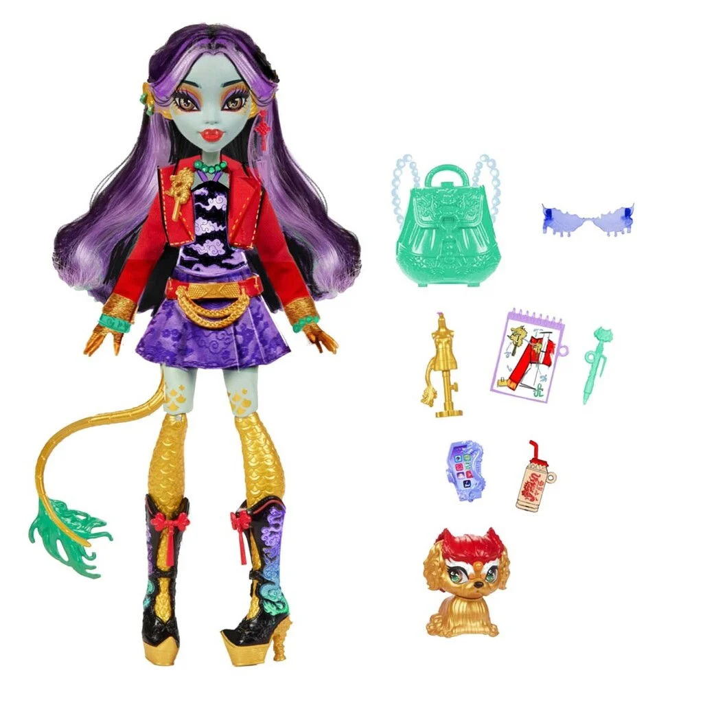 Monster High - Jinafire Core Dukke - (218-2501) v:1857630