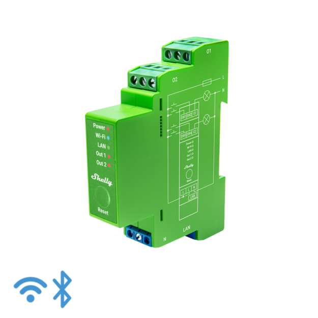 Shelly – Pro Dimmer 2PM: Revolusjoner din Belysningsopplevelse – Gratis frakt v:3723178 Shelly – Pro Dimmer 2PM: Revolusjoner din Belysningsopplevelse – Gratis frakt v:3723178