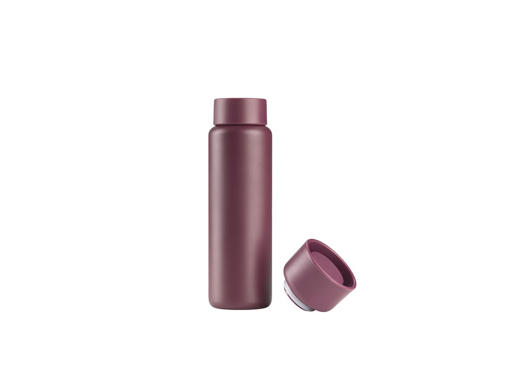 Zone Denmark – Singles Termokrus 650 ml – Mørk Bærfarget – 650.0 – Mulberry – Gratis frakt v:4669945