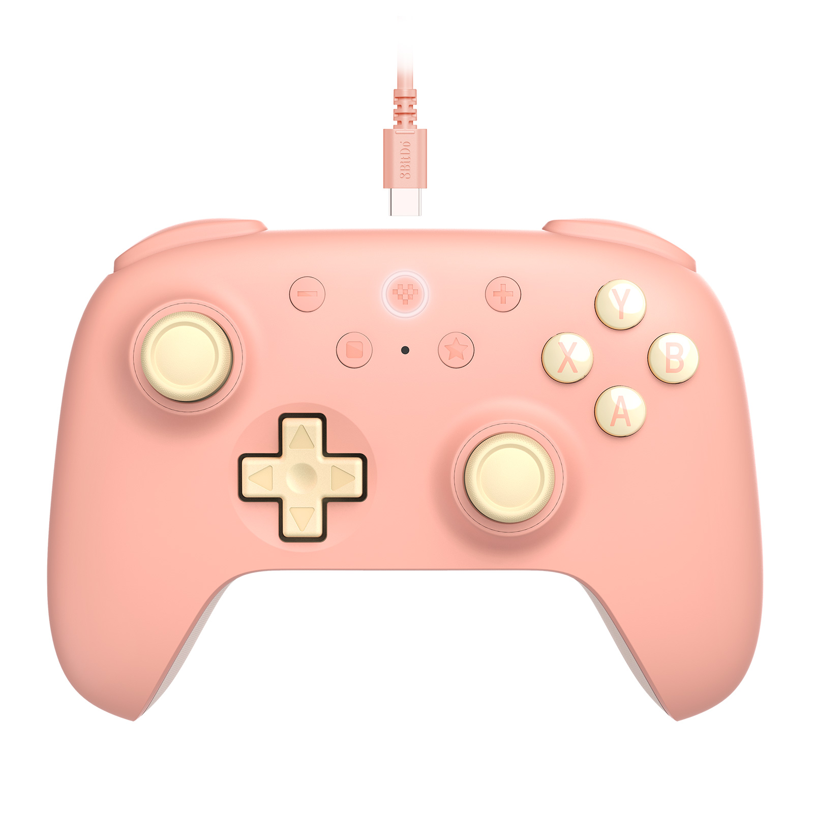 8BitDo Ultimate 2C Wired Pad Peach v:9019972 8BitDo Ultimate 2C Wired Pad Peach v:9019972