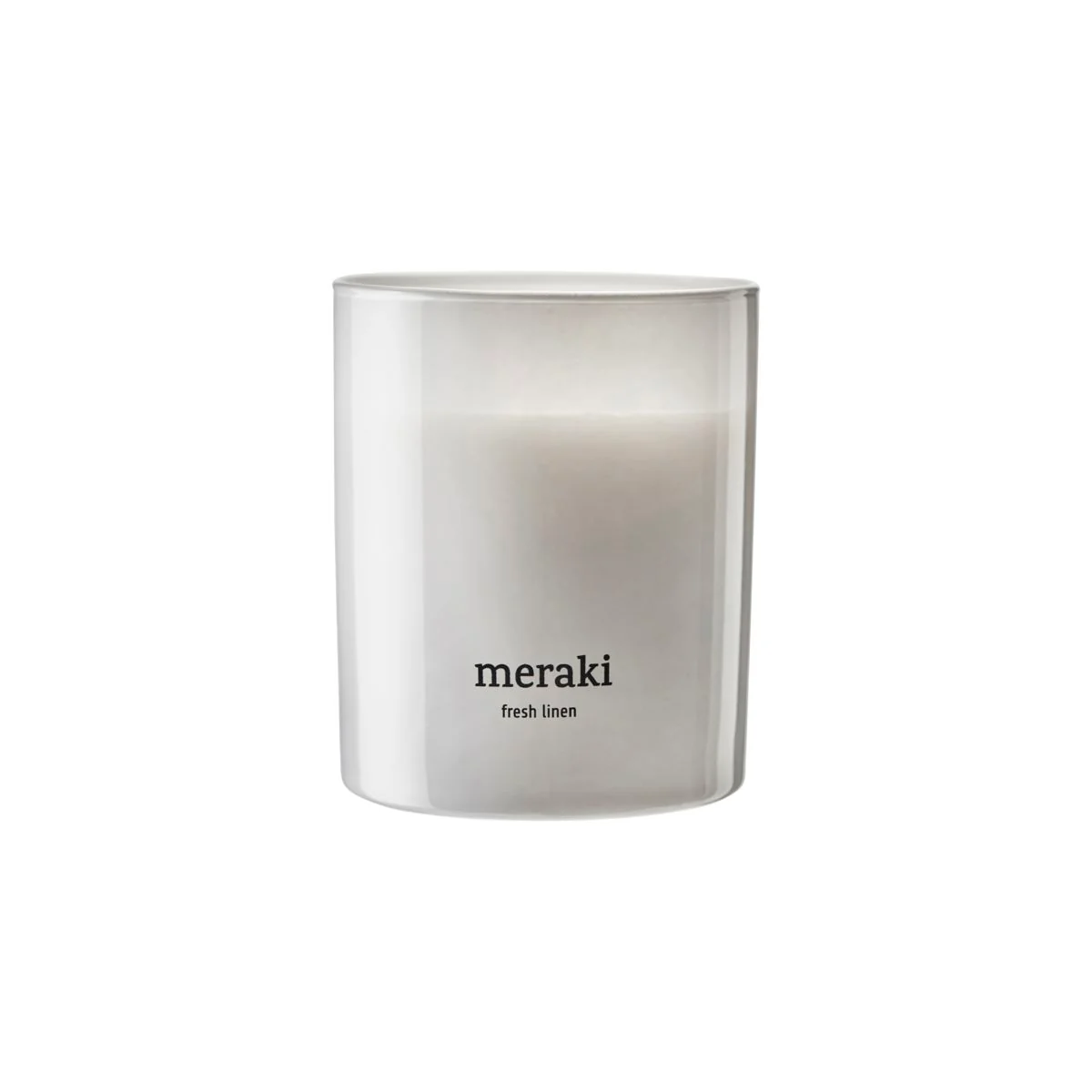 – Duftlys – Fresh linen – h: 9.5 cm, dia: 8 cm v:9460418 – Duftlys – Fresh linen – h: 9.5 cm, dia: 8 cm v:9460418