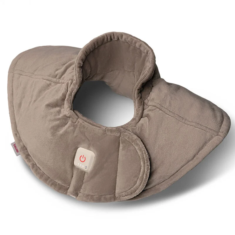 Beurer HK 165 - Batteridrevet Vektet Varmekrage - Smokey Taupe - Gratis frakt v:2926885