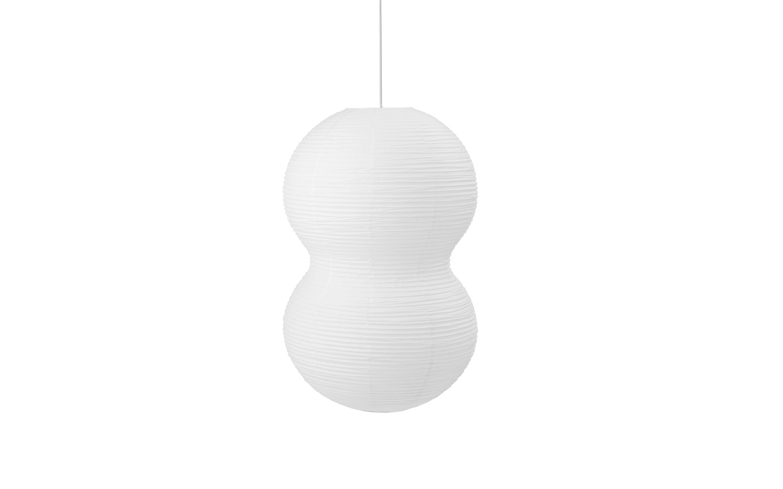 Normann Copenhagen - Puff Lampe Twist - H90 cm - Hvit - Gratis frakt v:6381660